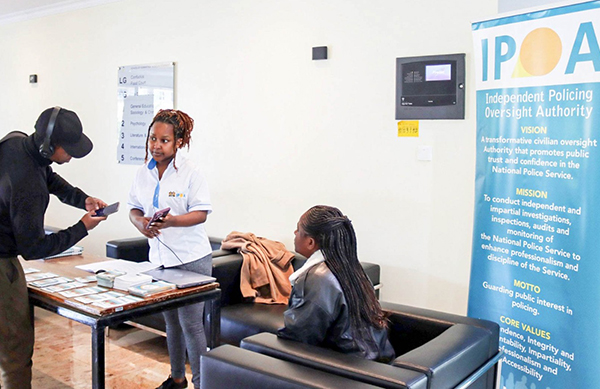 IPOA Officer Sensitizes a Student